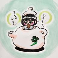 麦茶は急須で🍵夏休み🐢